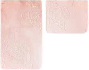 Almina Badematte Premium 2 teiliges Bademattenset