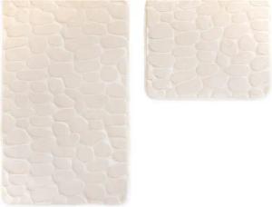 Almina Badematte Premium 2 teiliges Bademattenset