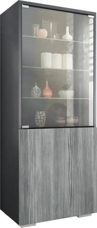 Vladon Standvitrine Granada (Vitrinenschrank, mit Glastür