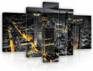 Wallarena Leinwandbild New York Stadt Schwarz