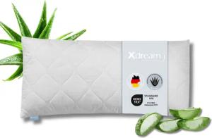 XDREAM Kopfkissen Aloe Vera Kissen, hautfreundlich,