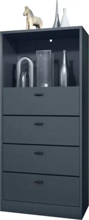 Vladon Kommode Pino V3 (Anrichte, mit