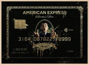 JUSTGOODMOOD Poster Premium ® American Express
