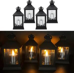 Online-Fuchs LED Laterne - 4er Set