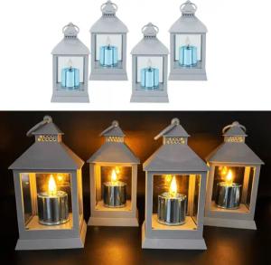Online-Fuchs LED Laterne - 4er Set
