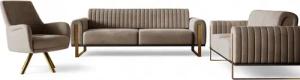 Fun Möbel Polstergarnitur Sofaset Designersofas FUN