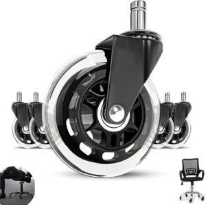 BlingBin Stuhlrolle 5PCS Bürostuhl Rollen Stuhlrollen