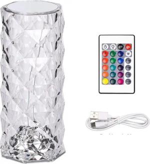 Daskoo Tischleuchte LED Tischleuchte Wireless Touch