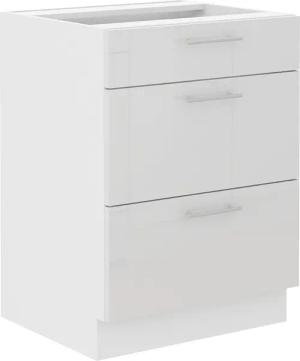 Küchen-Preisbombe Auszugsunterschrank 60 Küche Lara Weiß
