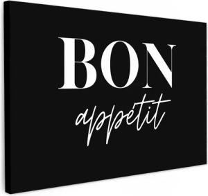 OneMillionCanvasses® Leinwandbild Bon appétit - Spruch