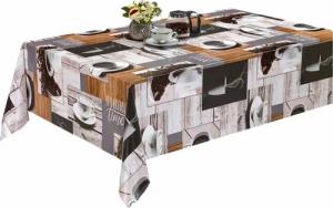 texpot Tischdecke PVC Wachstuch mit Kaffee