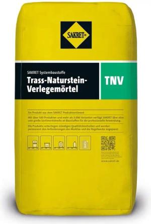 Sakret Mörtel SAKRET Trass-Naturstein-Verlegemörtel TNV 25kg