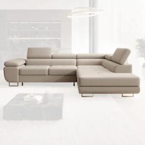 NEXT COLLECTION Ecksofa Wild, Verstellbare Kopfstützen,
