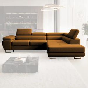 NEXT COLLECTION Ecksofa Wild, Verstellbare Kopfstützen,