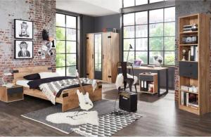 möbel-direkt.de Jugendzimmer-Set Liverpool, (Komplett Set, 6-tlg.,