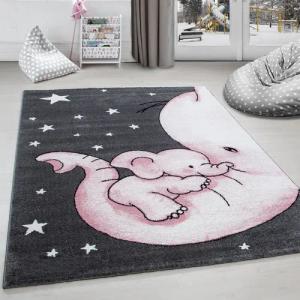 Carpettex Kinderteppich Elefant-Design, Läufer, Höhe: 11