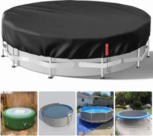 LuxusKollektion Pool-Abdeckplane Poolabdeckung Solar-Technologie Rund 366