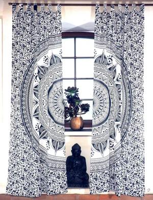 Guru-Shop Vorhang Boho Vorhänge, Gardine (1