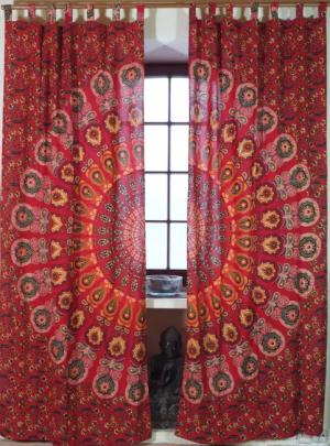 Guru-Shop Vorhang Boho Vorhänge, Gardine (1