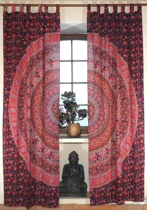 Guru-Shop Vorhang Boho Vorhänge, Gardine (1