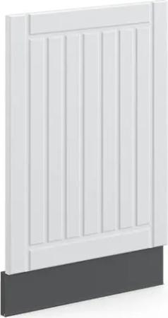 Vicco Frontblende Fame-Line, Anthrazit/Weiß, 45 cm