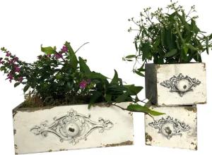 Online-Fuchs Blumentopf 3er Set Schubladen im