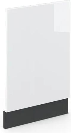 Vicco Frontblende Fame-Line, Weiß Hochglanz/Anthrazit, 45