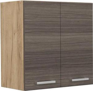 Vicco Hängeschrank R-Line, Edelgrau/Goldkraft Eiche, 60