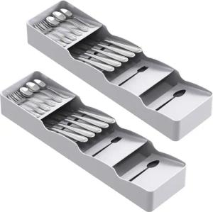 Lifewit Besteckeinsatz Besteckkasten klein für Küchen,