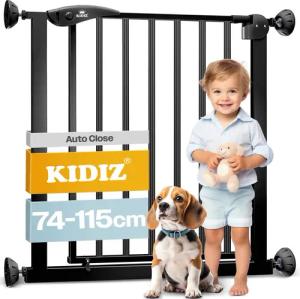KIDIZ Türschutzgitter, Türschutzgitter Absperrgitter Treppengitter Kindergitte