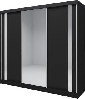 Compleo Schwebetürenschrank SANDY mit Spiegel, 3-türig