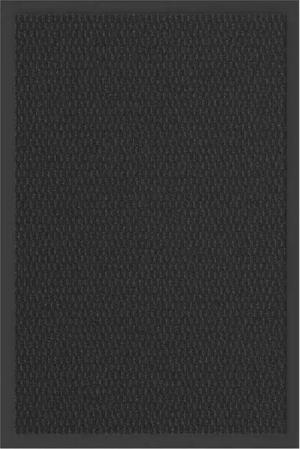 vidaXL Fußmatte Fußmatte Schwarz 40x60 cm,