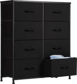 DUMOS Stoffschrank Kommode mit 8 Schubladen