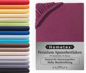 Hometex Premium Textiles Spannbettlaken Premium Boxspringbett