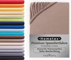 Hometex Premium Textiles Spannbettlaken Premium Boxspringbett