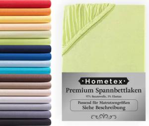 Hometex Premium Textiles Spannbettlaken Premium Boxspringbett