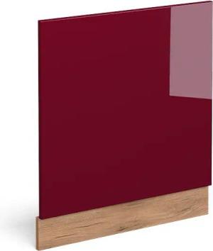 Vicco Frontblende R-Line, Bordeaux Hochglanz/Goldkraft Eiche,