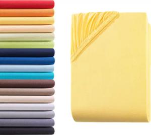 Hometex Premium Textiles Spannbettlaken Jersey Spannbettlaken
