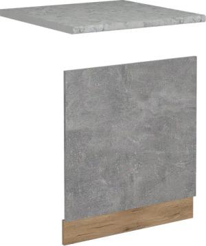 Vicco Frontblende R-Line, Beton/Goldkraft Eiche, 60