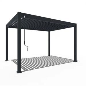 Weide Pergola Classic Pavillon Terrassenüberdachung Aluminium
