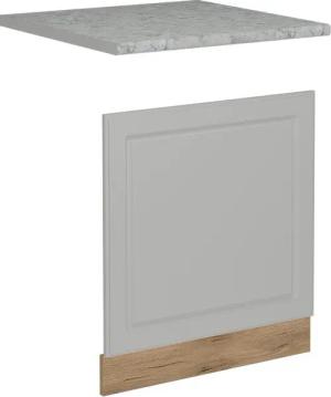 Vicco Frontblende R-Line, Weiß Landhaus/Goldkraft Eiche,