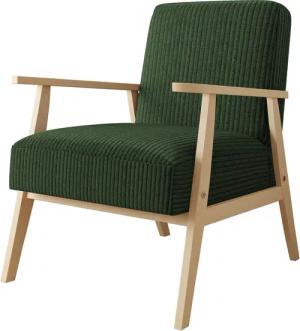 MIRJAN24 Sessel Retro Cord (mit Wellenfeder),