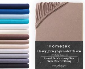 Hometex Premium Textiles Spannbettlaken Exclusive Topper-Spannbettlaken,