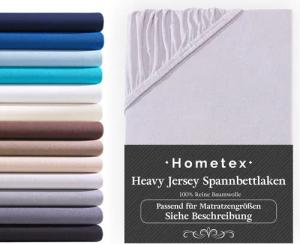 Hometex Premium Textiles Spannbettlaken Exclusive Topper-Spannbettlaken,