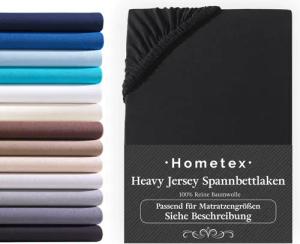 Hometex Premium Textiles Spannbettlaken Exclusive Topper-Spannbettlaken,