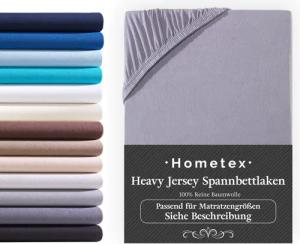 Hometex Premium Textiles Spannbettlaken Boxspringbett Spannbettlaken