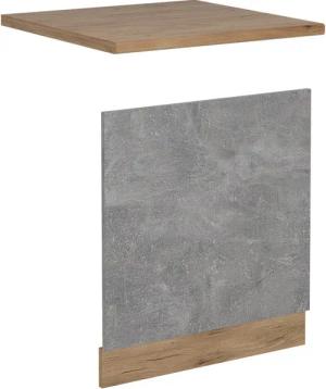 Vicco Frontblende R-Line, Beton/Goldkraft Eiche, 60