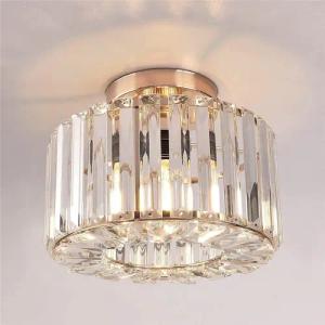 BlingBin Hängeleuchten Crystal Deckenleuchte Gold -