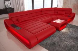 Sofa Dreams Wohnlandschaft Ledercouch Leder Sofa