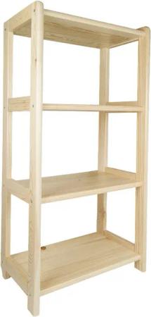 Prima-Online Standregal Standregal Holz Kiefer Bücherregal